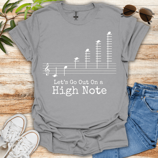 High Note Dark Tee