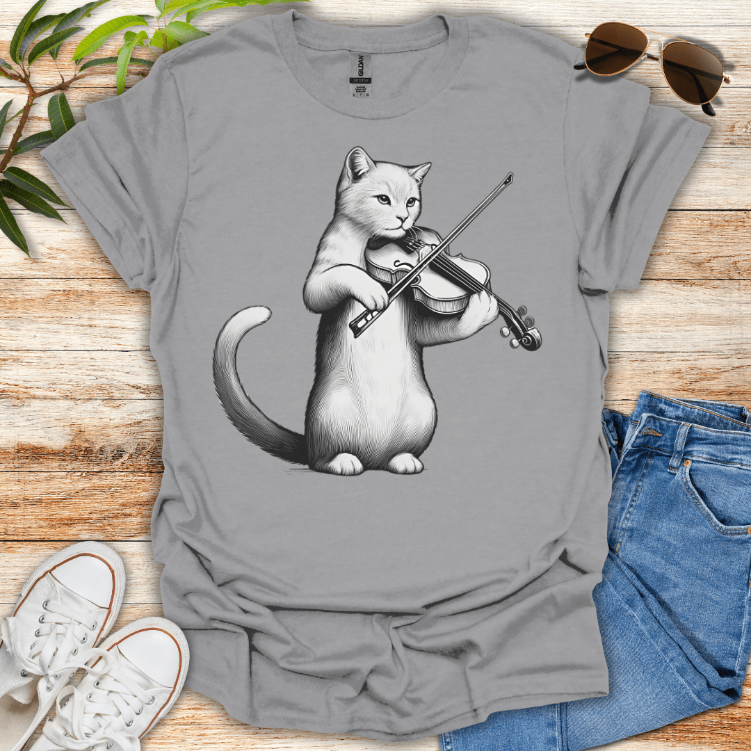 Cat Strings Tee