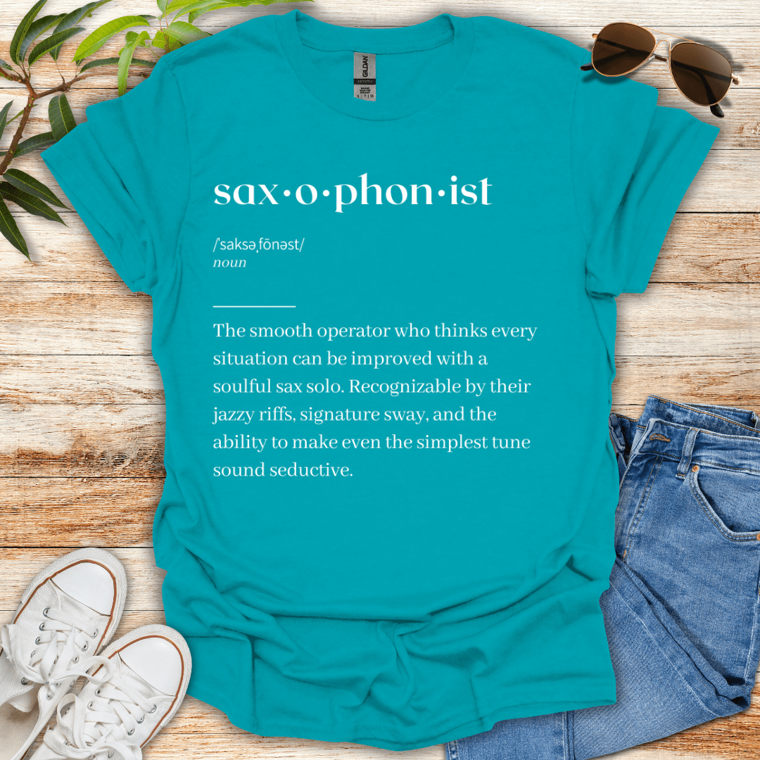 Definition - Saxophonist Tee