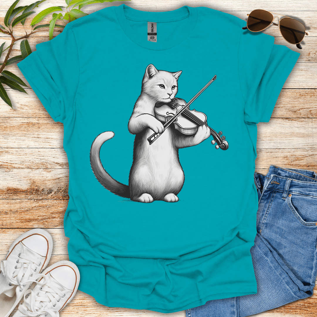 Cat Strings Tee