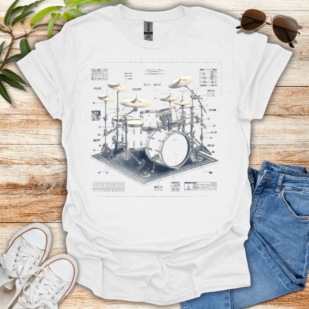 Drum Print Tee