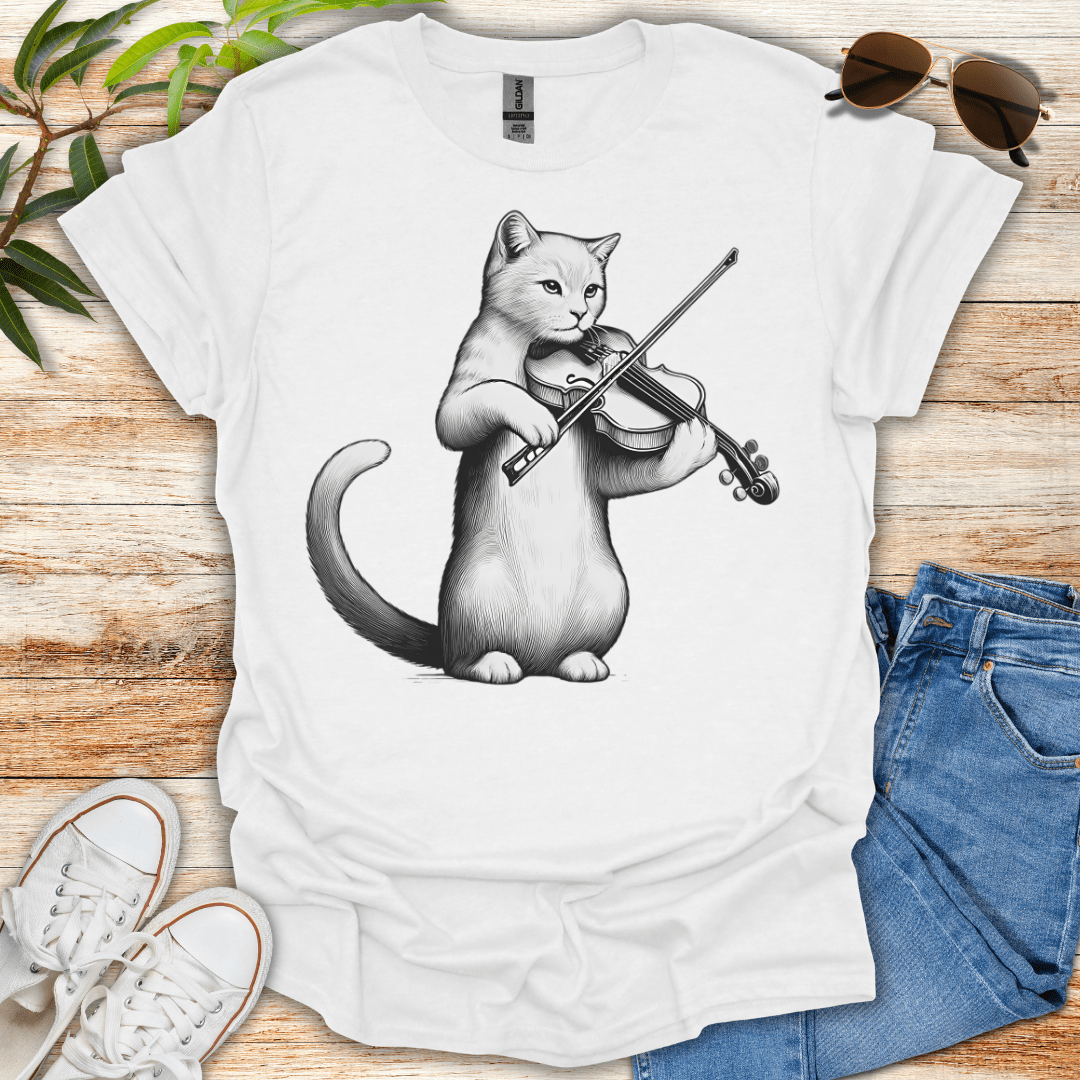 Cat Strings Tee