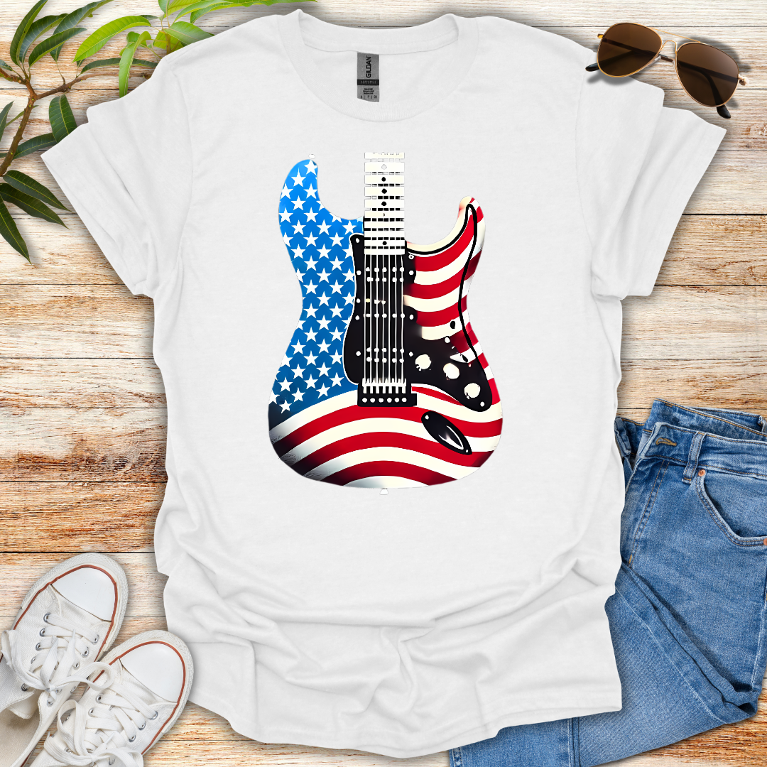 Stars Stripes and Strings Tee